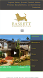 Mobile Screenshot of bassettproductions.com